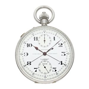 Swiss split-seconds chronograph deck chronometer Circa 1930