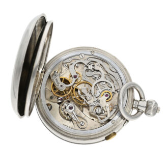 Swiss split-seconds chronograph deck chronometer Circa 1930