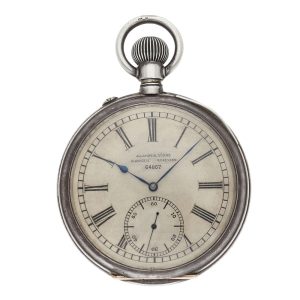 Important German silver half-second deck chronometer Circa 1914
