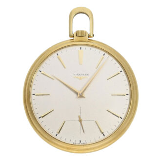 High-quality Swiss gold open faced dress watch Circa 1961