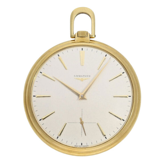 High-quality Swiss gold open faced dress watch Circa 1961 High-quality Swiss gold open faced dress watch Circa 1961
