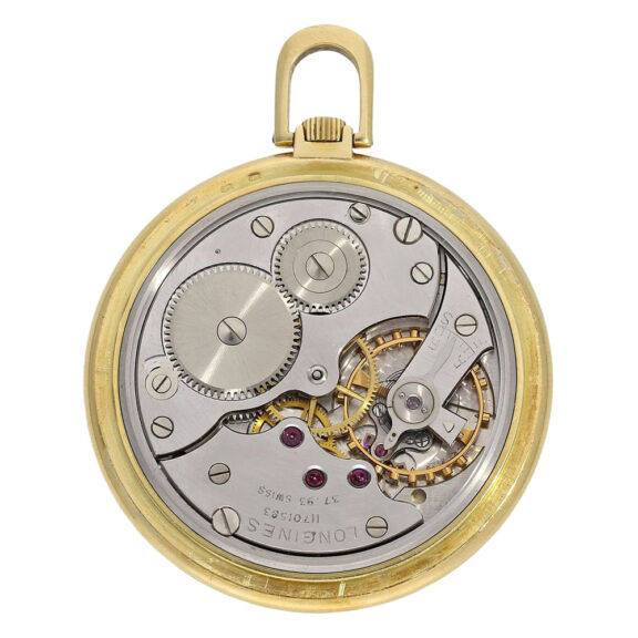 High-quality Swiss gold open faced dress watch Circa 1961 High-quality Swiss gold open faced dress watch Circa 1961