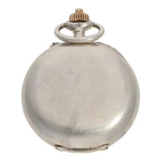 Very fine Swiss silver chronograph with register Circa 1900