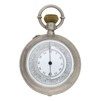 Rare French silver double-sided military chronograph Circa 1915 Rare French silver double-sided military chronograph Circa 1915