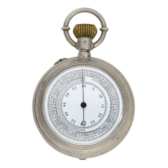Rare French silver double-sided military chronograph Circa 1915 Rare French silver double-sided military chronograph Circa 1915
