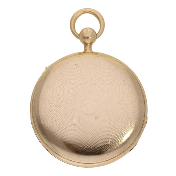 French rose gold quarter repeating cylinder watch Circa 1820 French rose gold quarter repeating cylinder watch Circa 1820