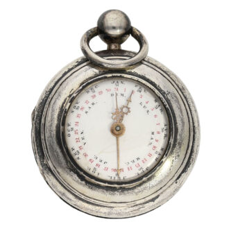 German double-sided astronomical watch with triple calendar Circa 1790 German double-sided astronomical watch with triple calendar Circa 1790