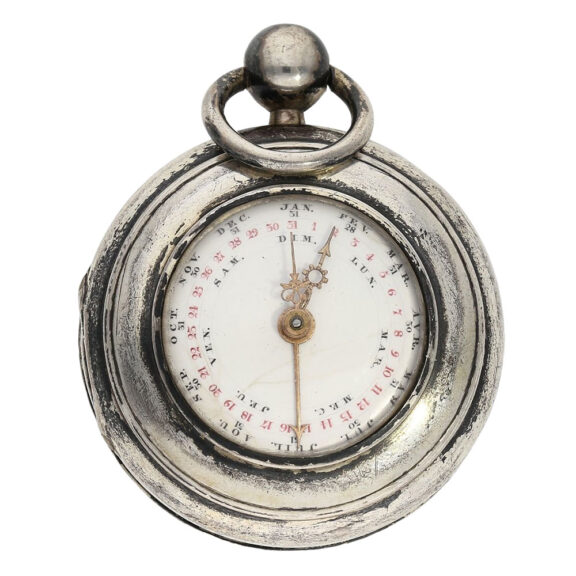 German double-sided astronomical watch with triple calendar Circa 1790 German double-sided astronomical watch with triple calendar Circa 1790
