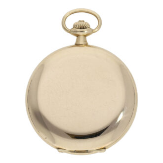 German 14K gold hunting cased lever pocket watch Circa 1920-1925