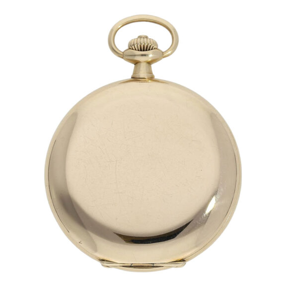 German 14K gold hunting cased lever pocket watch Circa 1920-1925 German 14K gold hunting cased lever pocket watch Circa 1920-1925