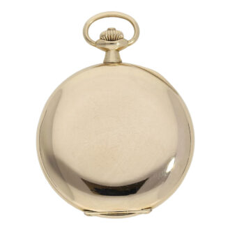 German 14K gold hunting cased lever pocket watch Circa 1920-1925