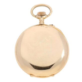 German rose gold open faced lever precision watch Circa 1920