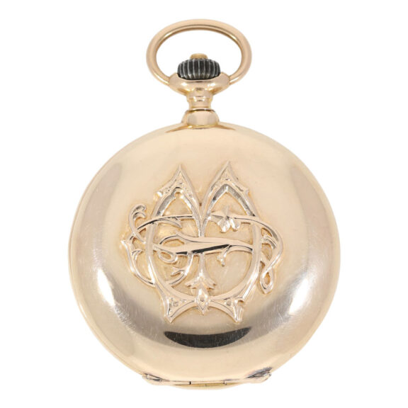 Heavy Swiss 14K rose gold ankerchronometer Circa 1910