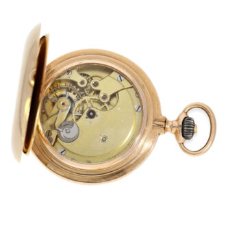 Heavy Swiss 14K rose gold ankerchronometer Circa 1910