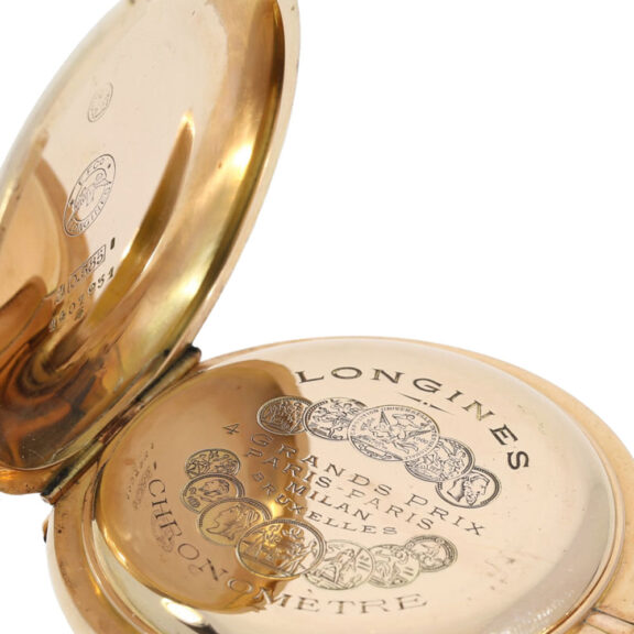 Heavy Swiss 14K rose gold ankerchronometer Circa 1910 Heavy Swiss 14K rose gold ankerchronometer Circa 1910