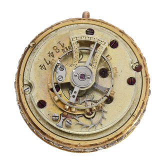 Very fine 18K gold and diamond-set Boule de Genève Circa 1860