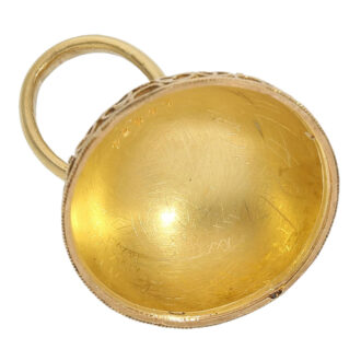 Very fine 18K gold and diamond-set Boule de Genève Circa 1860