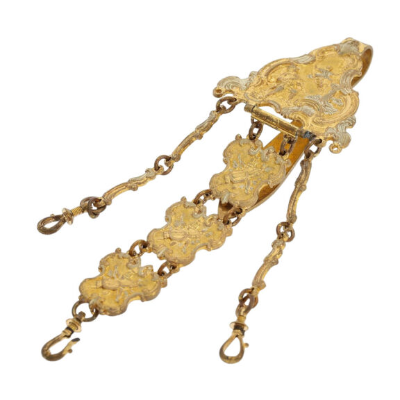 French gold, enamel and stone-set repeating verge watch Circa 1780 French gold, enamel and stone-set repeating verge watch Circa 1780