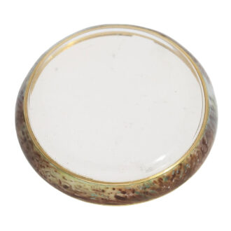 Unique Swiss 18K gold and enamel lever watch Circa 1887