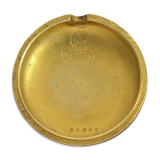 Unique Swiss 18K gold and enamel lever watch Circa 1887
