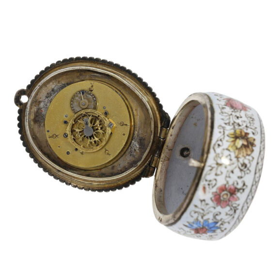 Austrian enamel Neo-Renaissance pendant watch Circa 1830 Austrian enamel Neo-Renaissance pendant watch Circa 1830