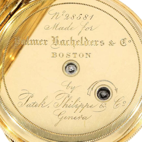 Very early Swiss 18K gold open faced lever watch Circa 1868 Very early Swiss 18K gold open faced lever watch Circa 1868