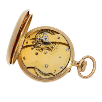 Swiss 18K gold open faced ankerchronometer Circa 1883 Swiss 18K gold open faced ankerchronometer Circa 1883