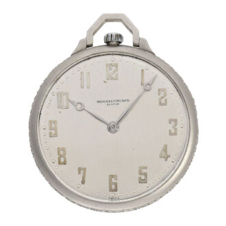 Swiss platinum and diamond-set Art Deco dress watch Circa 1929 Swiss platinum and diamond-set Art Deco dress watch Circa 1929