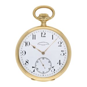 Impressive Swiss 18K gold Chronometre Royal Circa 1915