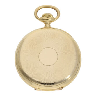 Impressive Swiss 18K gold Chronometre Royal Circa 1915