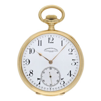 Impressive Swiss 18K gold Chronometre Royal Circa 1910 Impressive Swiss 18K gold Chronometre Royal Circa 1910