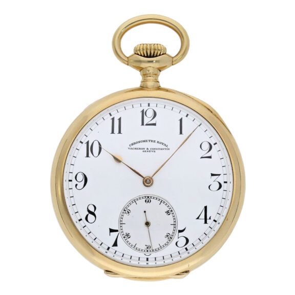 Impressive Swiss 18K gold Chronometre Royal Circa 1910 Impressive Swiss 18K gold Chronometre Royal Circa 1910