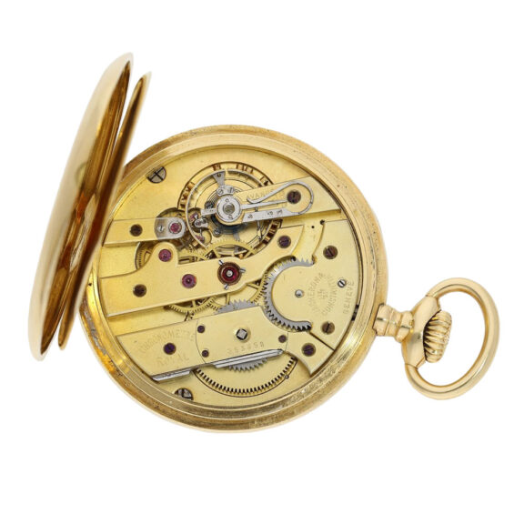 Impressive Swiss 18K gold Chronometre Royal Circa 1910 Impressive Swiss 18K gold Chronometre Royal Circa 1910