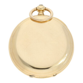 Technically interesting Swiss gold chronograph Circa 1860