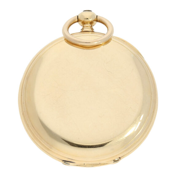 Technically interesting Swiss gold chronograph Circa 1860 Technically interesting Swiss gold chronograph Circa 1860