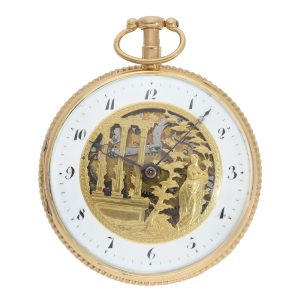 Swiss 18K gold quarter repeating Lépine watch Circa 1820