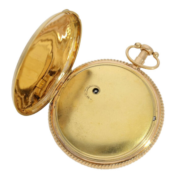 Swiss 18K gold quarter repeating Lépine watch Circa 1820 Swiss 18K gold quarter repeating Lépine watch Circa 1820