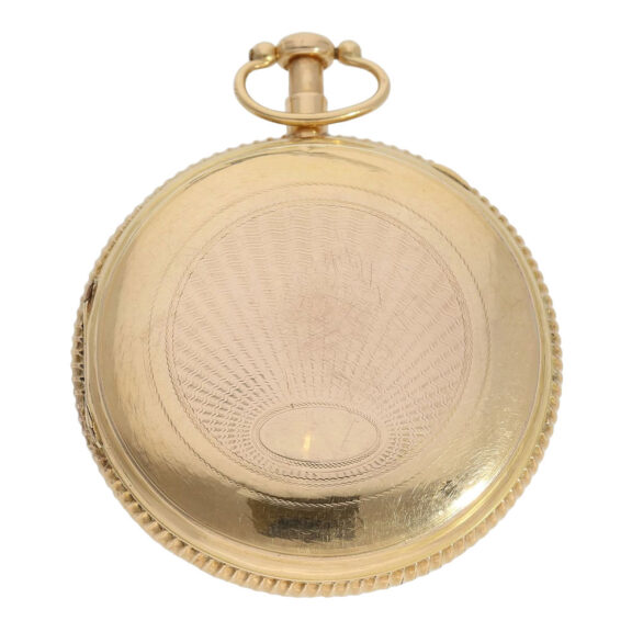 Swiss 18K gold quarter repeating Lépine watch Circa 1820 Swiss 18K gold quarter repeating Lépine watch Circa 1820