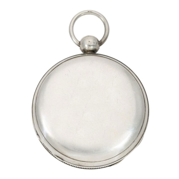 Large Swiss silver open faced astronomical verge watch Circa 1800 Large Swiss silver open faced astronomical verge watch Circa 1800
