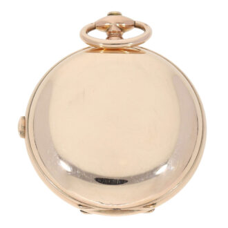 Technically interesting Swiss rose gold repeating watch Circa 1820