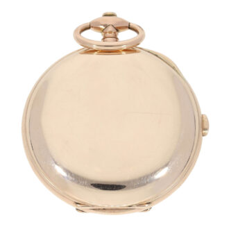 Technically interesting Swiss rose gold repeating watch Circa 1820