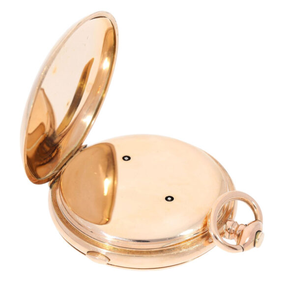 Technically interesting Swiss rose gold repeating watch Circa 1820 Technically interesting Swiss rose gold repeating watch Circa 1820