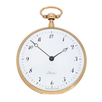 French rose gold minute repeating cylinder watch Circa 1810 French rose gold minute repeating cylinder watch Circa 1810