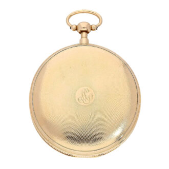French rose gold minute repeating cylinder watch Circa 1810 French rose gold minute repeating cylinder watch Circa 1810