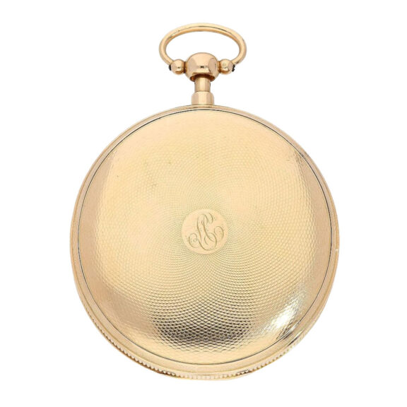French rose gold minute repeating cylinder watch Circa 1810 French rose gold minute repeating cylinder watch Circa 1810