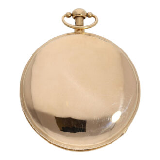 Swiss rose gold repeating verge with Jacquemarts Circa 1820 Swiss rose gold repeating verge with Jacquemarts Circa 1820
