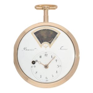 Important Swiss rose gold verge automaton Circa 1810