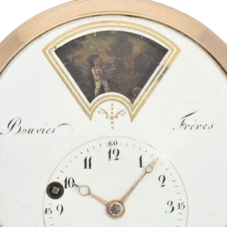 Important Swiss rose gold verge automaton Circa 1810 Important Swiss rose gold verge automaton Circa 1810