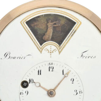 Important Swiss rose gold verge automaton Circa 1810 Important Swiss rose gold verge automaton Circa 1810