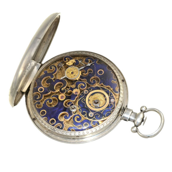 Swiss centre seconds duplex for the Chinese market Circa 1850 Swiss centre seconds duplex for the Chinese market Circa 1850